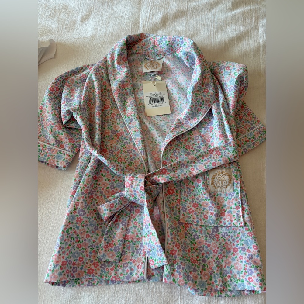 Children's Floral Robe - Pastel Multi